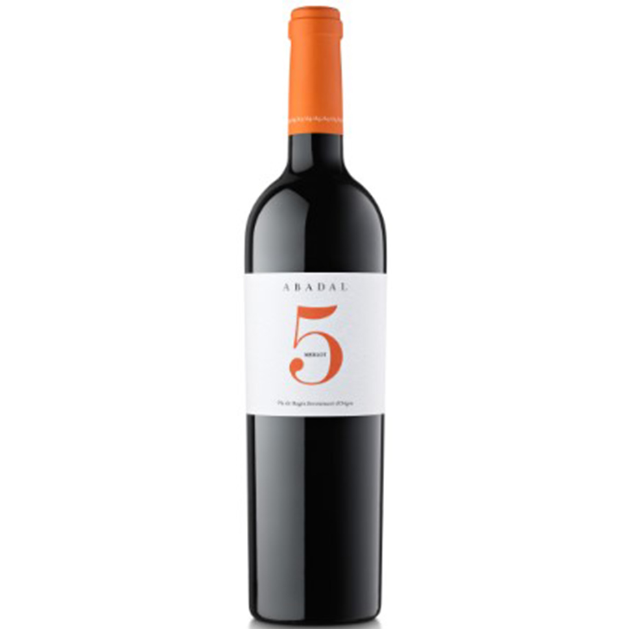 Abadal 5 Merlot Pla de Bages DO MO Rouge