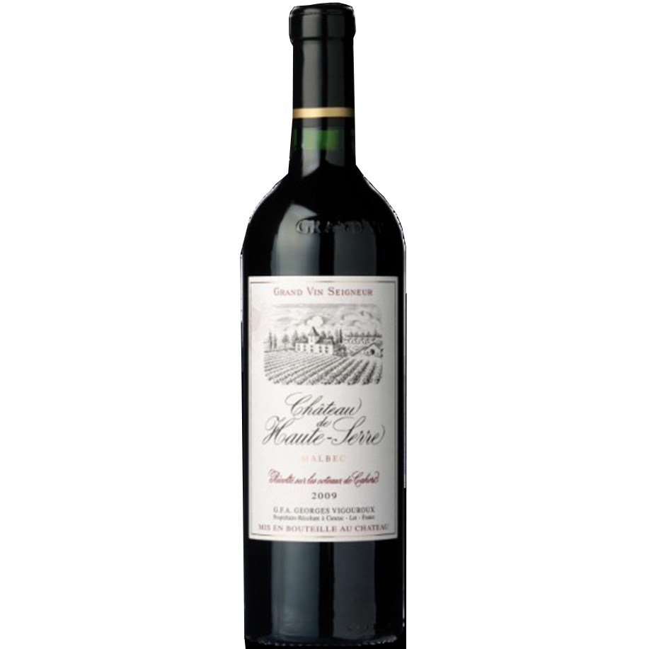 Cahors AOC MO Château de Haute-Serre, « Grand Vin Seigneur » Rouge