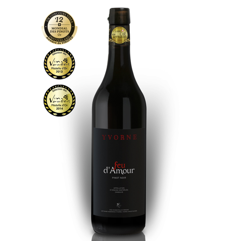 Chablais AOC Feu d’Amour – Pinot Noir – Artisans Vignerons Yvorne Rouge