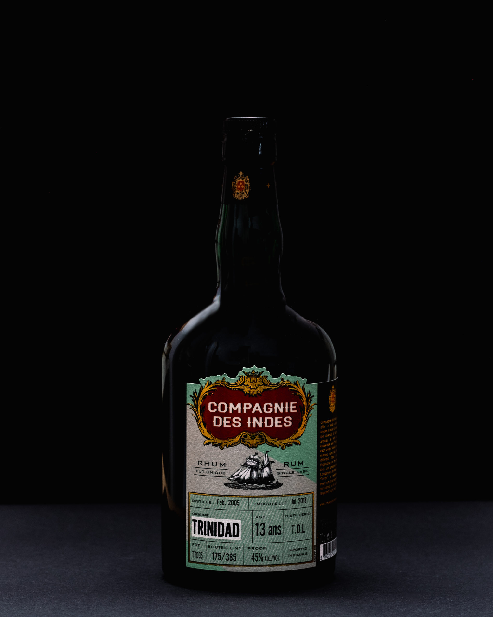 Rhum Compagnie des Indes Trinidad 13 ans