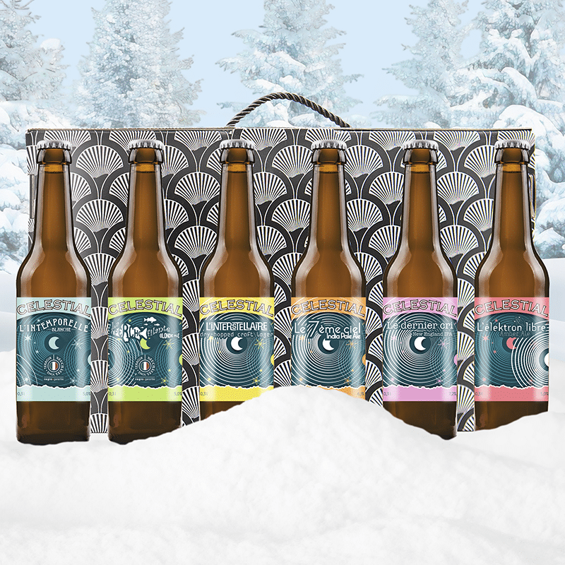 Coffret de dégustation La Celestial 6 x 33 cl